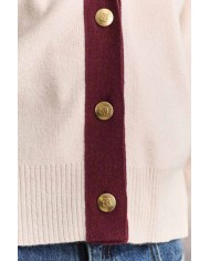 GANT CARDIGAN IN MAGLIA MISTO LANA E CASHMERE