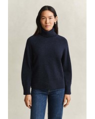 GANT MAGLIA A COLLO ALTO IN LANA E CASHMERE
