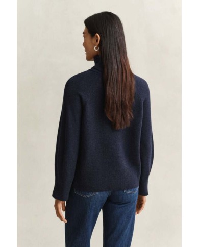 GANT MAGLIA A COLLO ALTO IN LANA E CASHMERE
