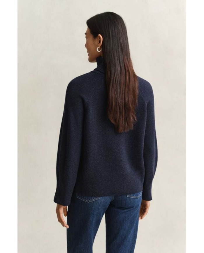 GANT MAGLIA A COLLO ALTO IN LANA E CASHMERE