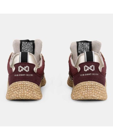 ID.EIGHT SNEAKERS DONNA HANA MERLOT