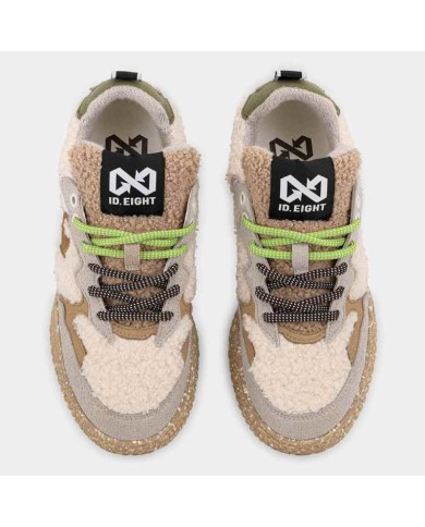 ID.EIGHT SNEAKERS DONNA HANA TEDDY CREAM