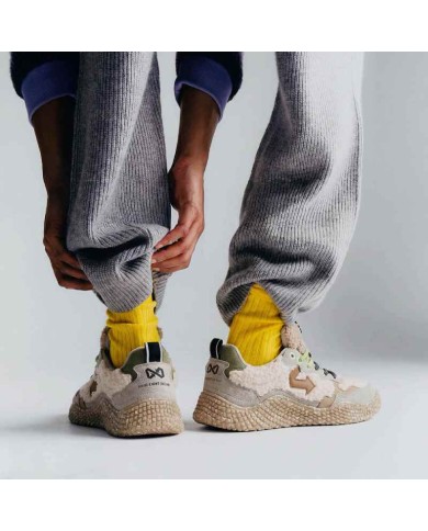 ID.EIGHT SNEAKERS DONNA HANA TEDDY CREAM