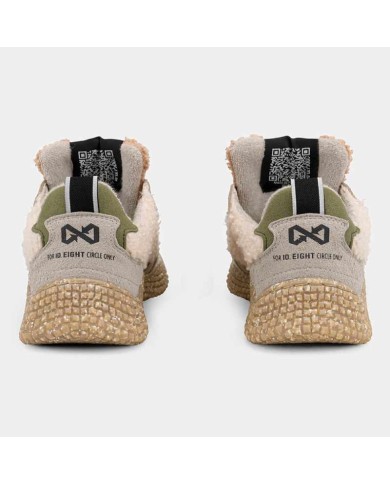 ID.EIGHT SNEAKERS DONNA HANA TEDDY CREAM