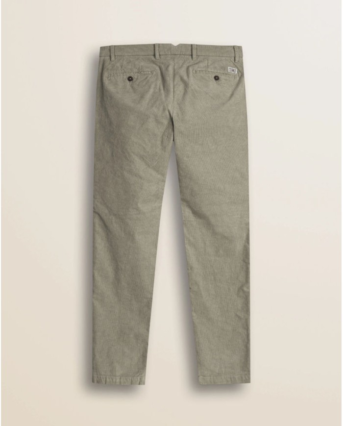 MCS PANTALONE CHINO IN VELLUTO 1000 RIGHE SLIM FIT