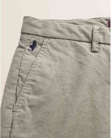 MCS PANTALONE CHINO IN VELLUTO 1000 RIGHE SLIM FIT