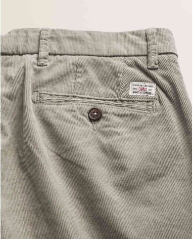 MCS PANTALONE CHINO IN VELLUTO 1000 RIGHE SLIM FIT