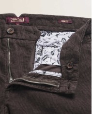 MCS PANTALONE CHINO IN VELLUTO 1000 RIGHE SLIM FIT