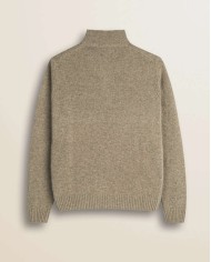 MCS MAGLIONE MEZZA ZIP IN LAMBSWOOL