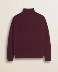 MCS MAGLIONE MEZZA ZIP IN LAMBSWOOL