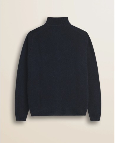MCS MAGLIONE MEZZA ZIP IN LAMBSWOOL