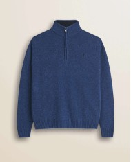 MCS MAGLIONE MEZZA ZIP IN LAMBSWOOL