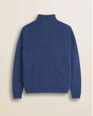 MCS MAGLIONE MEZZA ZIP IN LAMBSWOOL