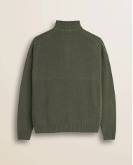 MCS MAGLIONE MEZZA ZIP IN LAMBSWOOL