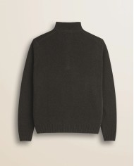 MCS MAGLIONE MEZZA ZIP IN LAMBSWOOL