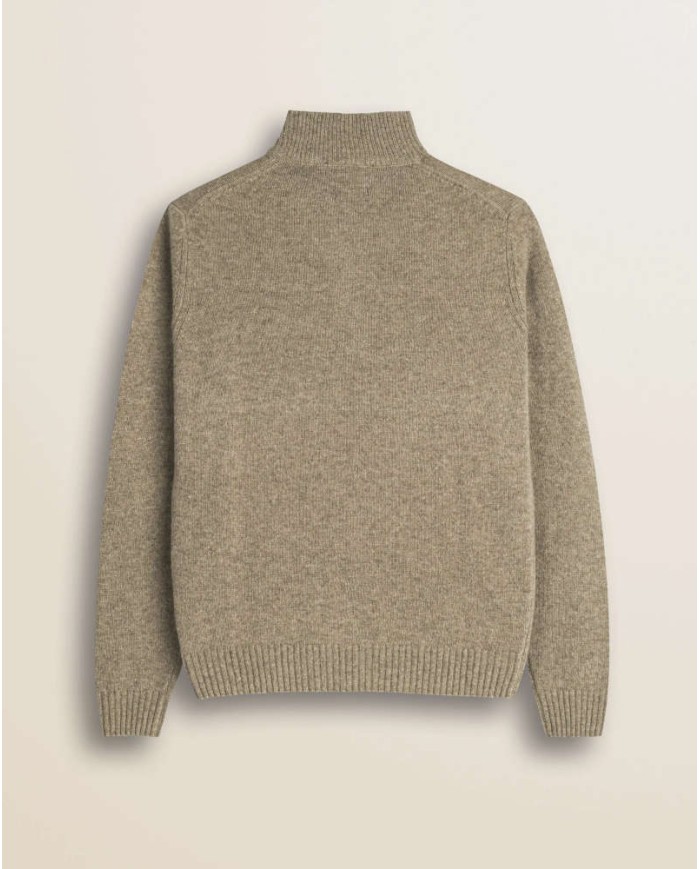 MCS MAGLIONE FULL ZIP IN LAMBSWOOL