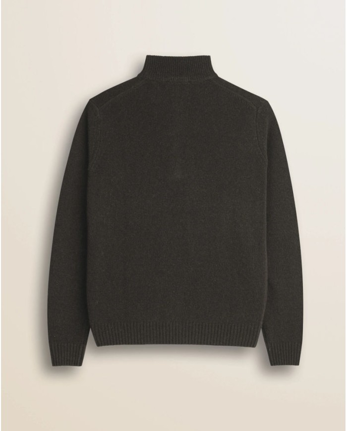 MCS MAGLIONE FULL ZIP IN LAMBSWOOL