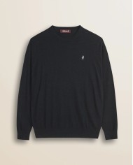 MCS MAGLIA GIROCOLLO IN COTONE E LANA