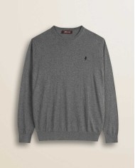 MCS MAGLIA GIROCOLLO IN COTONE E LANA