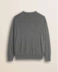MCS MAGLIA GIROCOLLO IN COTONE E LANA