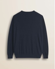 MCS MAGLIA GIROCOLLO IN COTONE E LANA