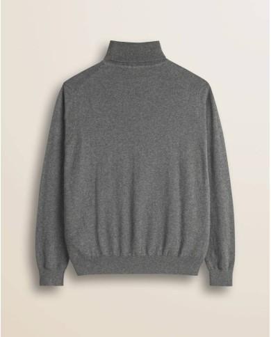 MCS MAGLIA DOLCEVITA IN COTONE E LANA