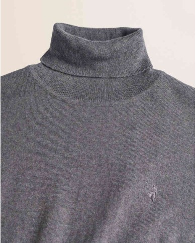 MCS MAGLIA DOLCEVITA IN COTONE E LANA