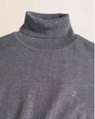 MCS MAGLIA DOLCEVITA IN COTONE E LANA
