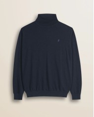 MCS MAGLIA DOLCEVITA IN COTONE E LANA