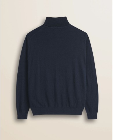MCS MAGLIA DOLCEVITA IN COTONE E LANA