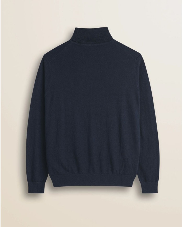 MCS MAGLIA DOLCEVITA IN COTONE E LANA