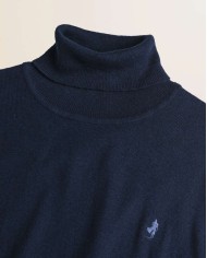 MCS MAGLIA DOLCEVITA IN COTONE E LANA