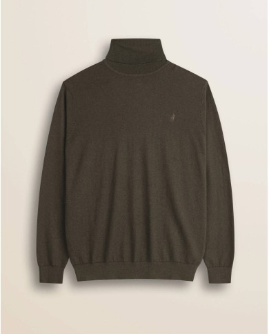 MCS MAGLIA DOLCEVITA IN COTONE E LANA