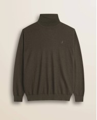 MCS MAGLIA DOLCEVITA IN COTONE E LANA