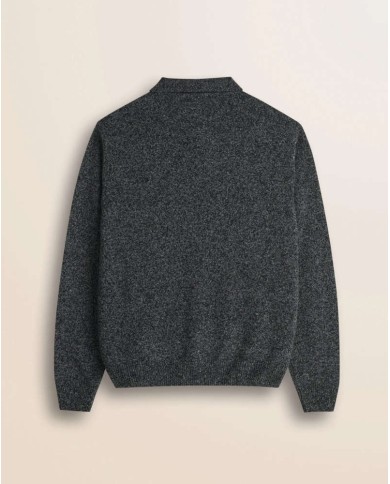 MCS POLO IN MAGLIA LAMBSWOOL MOULINÉ