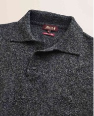 MCS POLO IN MAGLIA LAMBSWOOL MOULINÉ