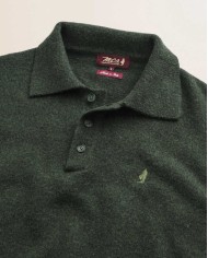 MCS POLO IN MAGLIA LAMBSWOOL MOULINÉ