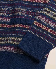MCS CARDIGAN FAIR ISLE IN MISTO LANA