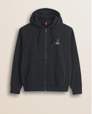 MCS FELPA FULL ZIP CON CAPPUCCIO IN COTONE