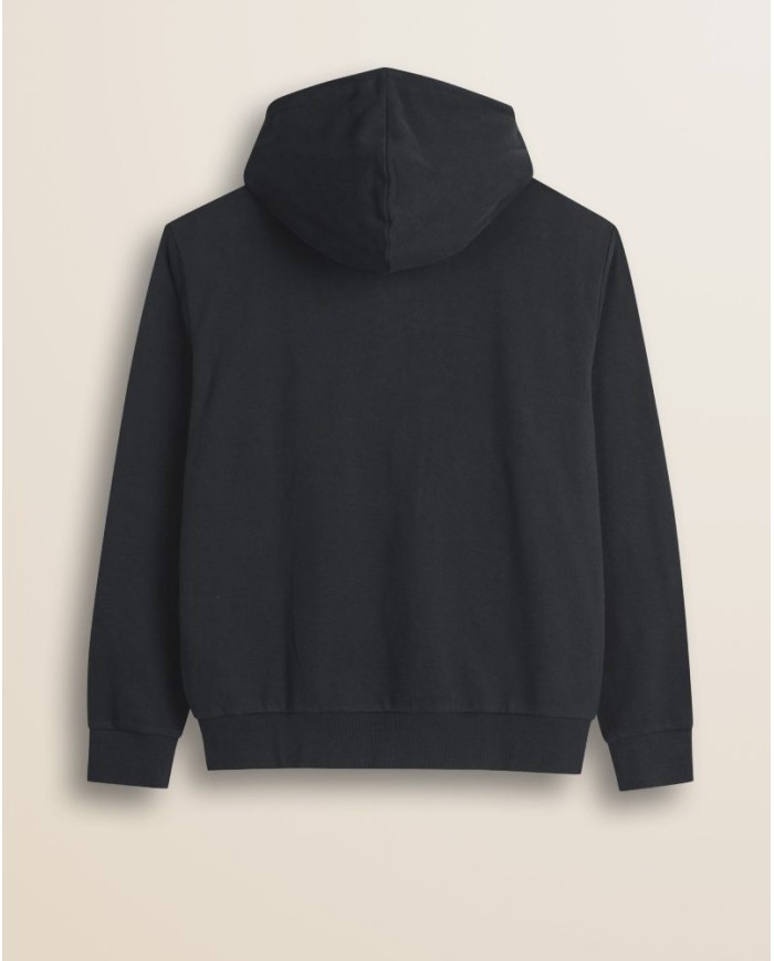 MCS FELPA FULL ZIP CON CAPPUCCIO IN COTONE