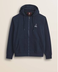 MCS FELPA FULL ZIP CON CAPPUCCIO IN COTONE