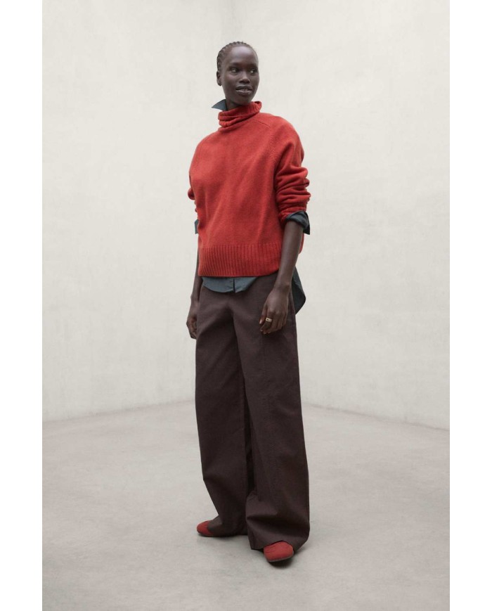 ECOALF MAGLIONE CAQUI