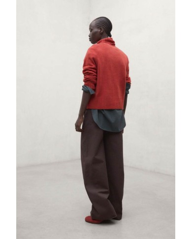 ECOALF MAGLIONE CAQUI