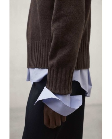 ECOALF MAGLIONE CAQUI
