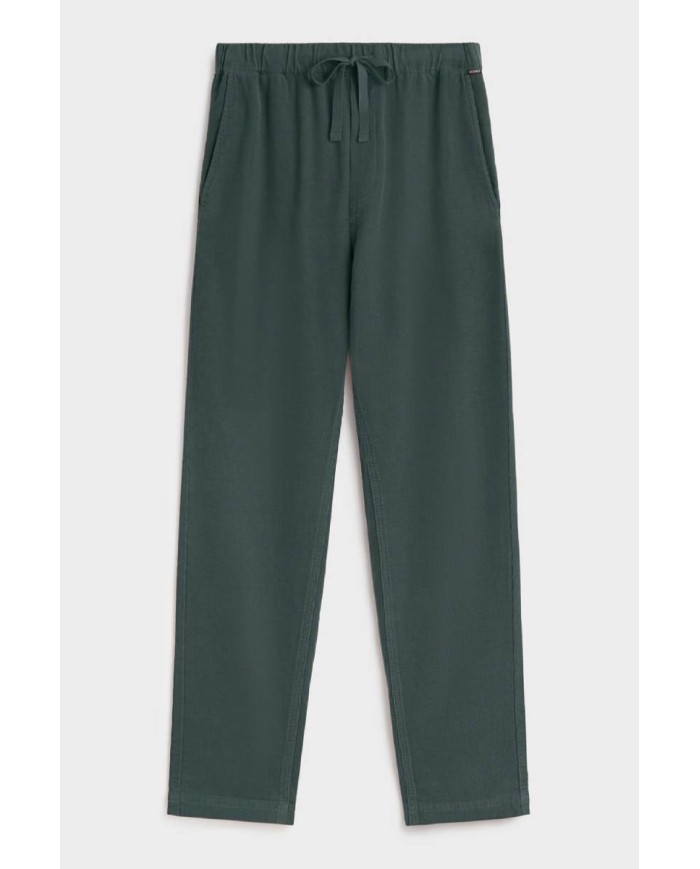 ECOALF PANTALONI IN VELLUTO A COSTE SANZ PANA
