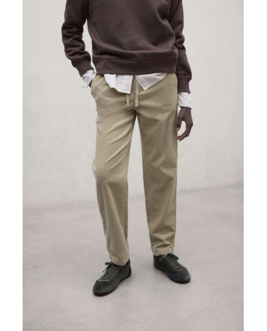 ECOALF PANTALONI IN VELLUTO A COSTE SANZ PANA