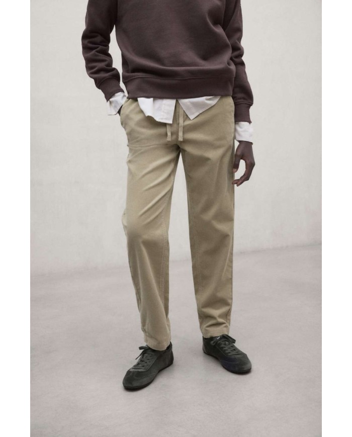 ECOALF PANTALONI IN VELLUTO A COSTE SANZ PANA