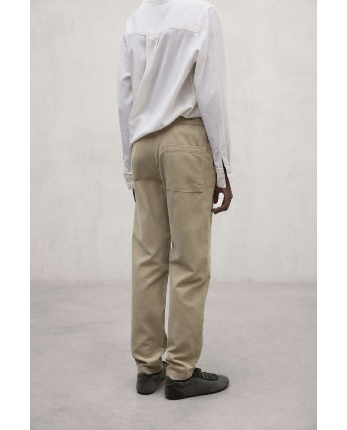 ECOALF PANTALONI IN VELLUTO A COSTE SANZ PANA