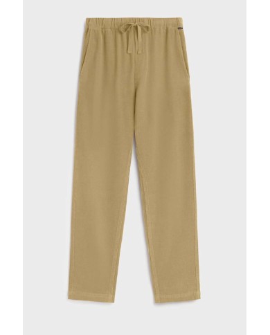 ECOALF PANTALONI IN VELLUTO A COSTE SANZ PANA