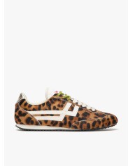 PRO-KEDS SNEAKERS DONNA RACER 77 IN CAVALLINO LEO E AVORIO